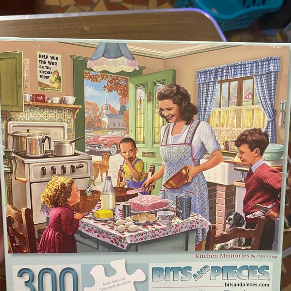 🧩300 piece puzzle lot🧩missing no pieces🧩antique kitchen scenes.🧩 - Picture 6 of 7